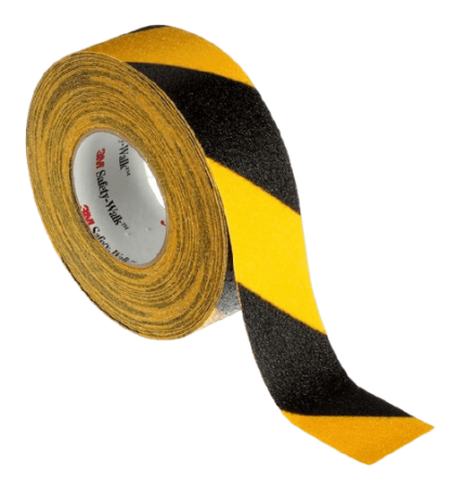 CINTA ANTIDESLIZANTE 3M AMARILLO/NEGRO