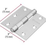 BISAGRA CAPUCHINA ACERADO 3X3