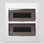 TABLERO DE 24 POLOS DE PVC MARCA KBA ELECTRIC