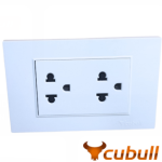 TOMACORRIENTE DOBLE CUBULL
