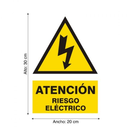 SEÑALÉTICA FOTOLUMINISCENTE CON BASE CELTEX 20 X 30 CM