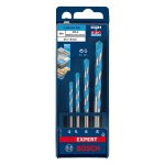SET DE 4 BROCASS MULTIMATERIAL EXPERT 4-8MM CYL-9 MULTICONSTRUCCION BOSCH
