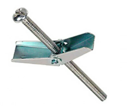 ANCLAJE MARIPOSA 3/16 x 3" (Ciento)