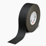 3M™ Safety-Walk™ Alfombrilla Alta Agresividad Soporte Flexible 600 Series, Negro, 102 mm x 18.3 m, 1/Caja