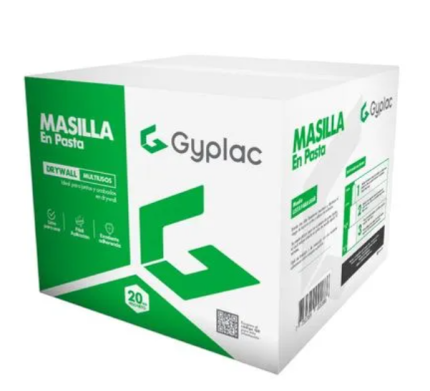 CAJA DE 20KG MASILLA DRYWALL GYPLAC