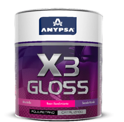 PINTURA X3 GLOSS ANYPSA BLANCO