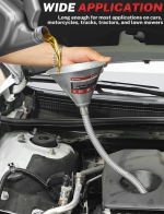 EMBUDO FLEXIBLE DE ACERO CON FILTRO DE 26.2" - Imagen 2