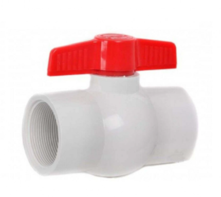 LLAVE DE PASO 3/4" PVC