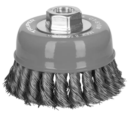 ESCOBILLA COPA TRENZADA FINO 4" TRUPER