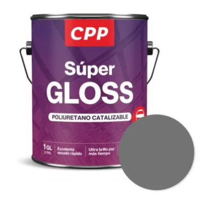 PINTURA GLOSS PLOMO OSCURO 1GL